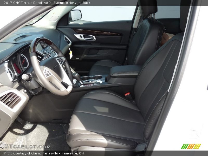 Summit White / Jet Black 2017 GMC Terrain Denali AWD
