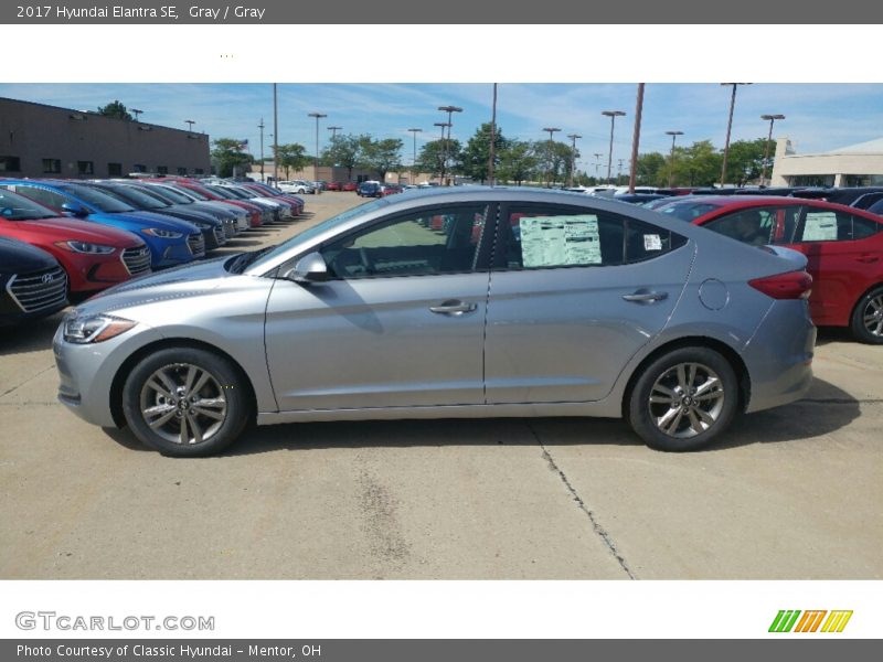 Gray / Gray 2017 Hyundai Elantra SE