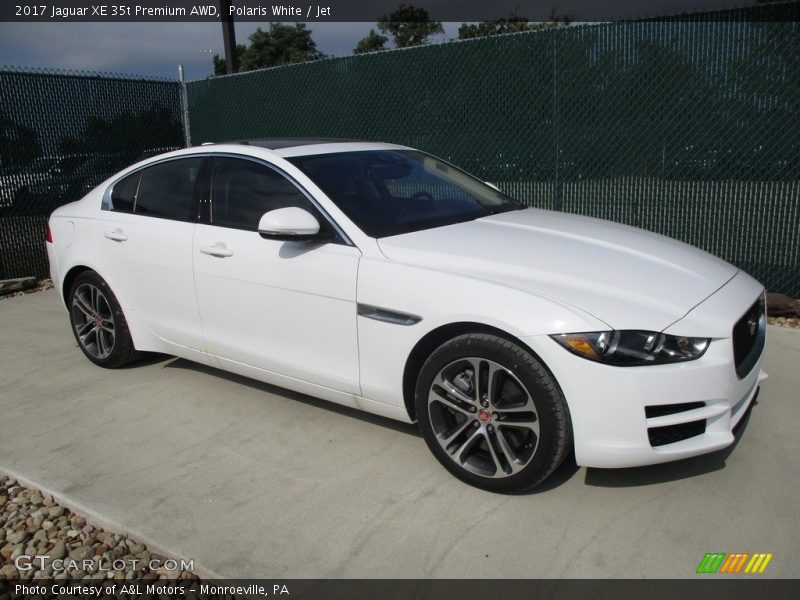  2017 XE 35t Premium AWD Polaris White