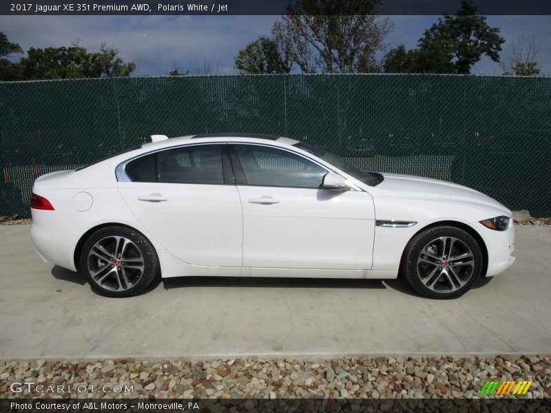  2017 XE 35t Premium AWD Polaris White