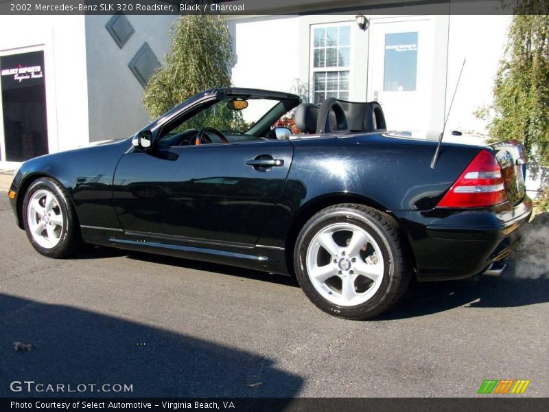 Black / Charcoal 2002 Mercedes-Benz SLK 320 Roadster