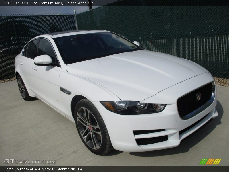 Front 3/4 View of 2017 XE 35t Premium AWD