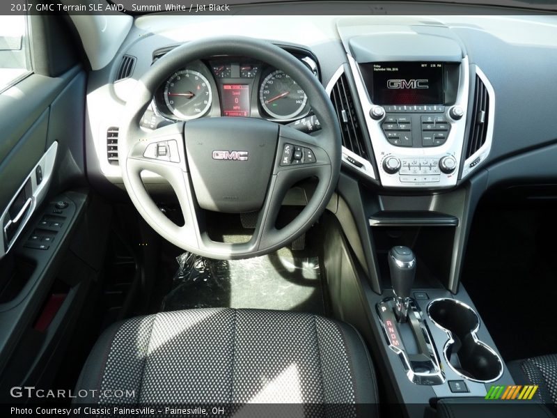 Summit White / Jet Black 2017 GMC Terrain SLE AWD