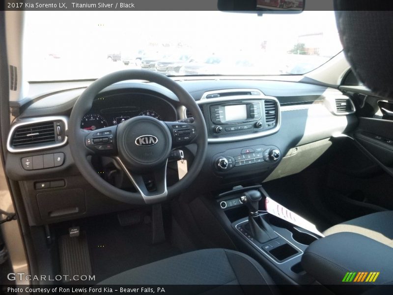  2017 Sorento LX Black Interior