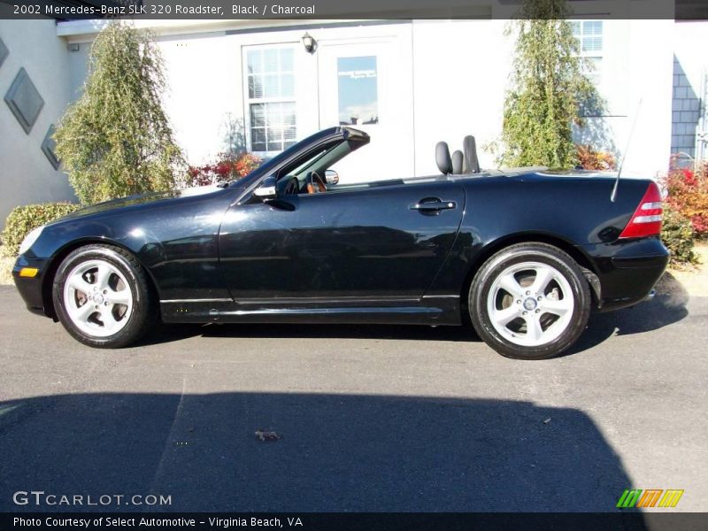 Black / Charcoal 2002 Mercedes-Benz SLK 320 Roadster