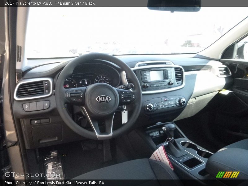 Dashboard of 2017 Sorento LX AWD