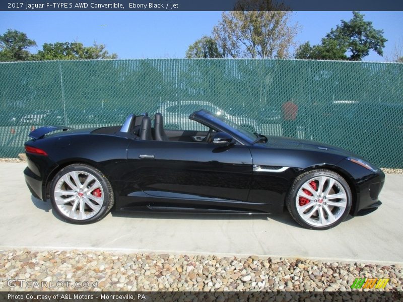  2017 F-TYPE S AWD Convertible Ebony Black