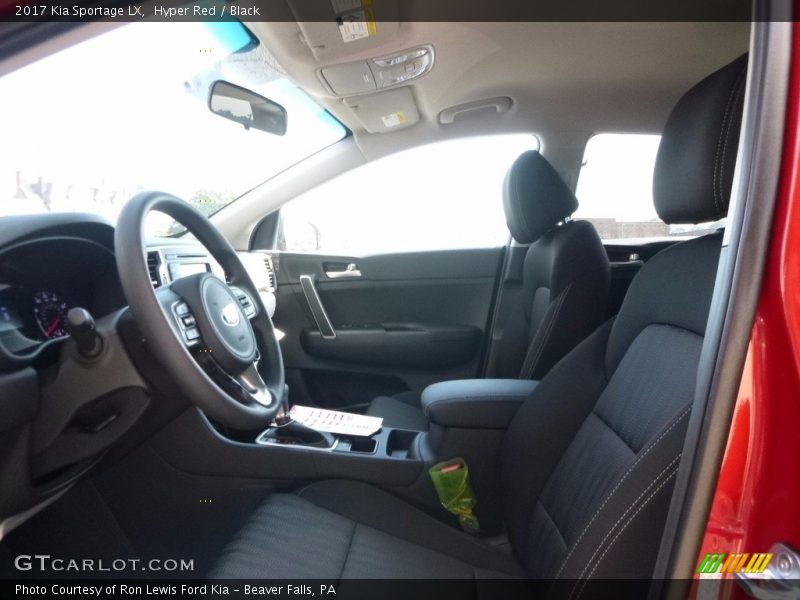 Hyper Red / Black 2017 Kia Sportage LX