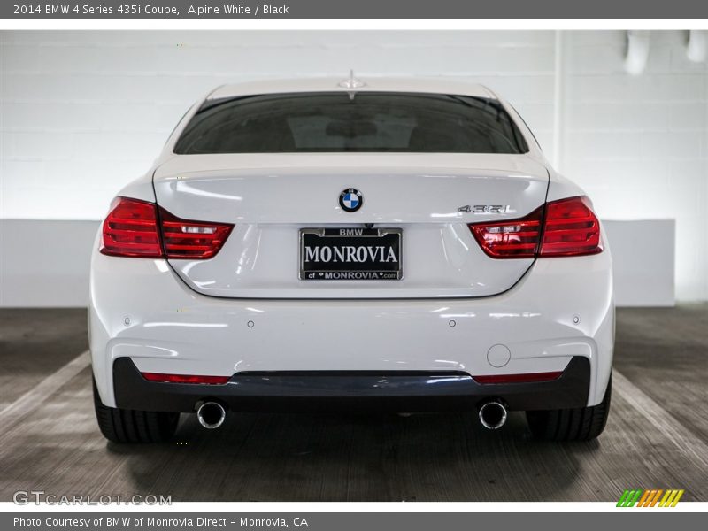 Alpine White / Black 2014 BMW 4 Series 435i Coupe