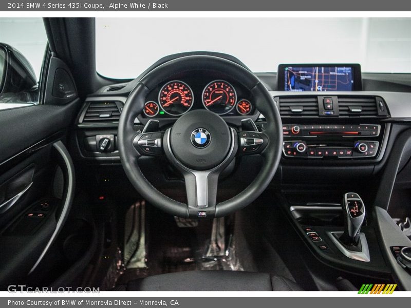 Alpine White / Black 2014 BMW 4 Series 435i Coupe