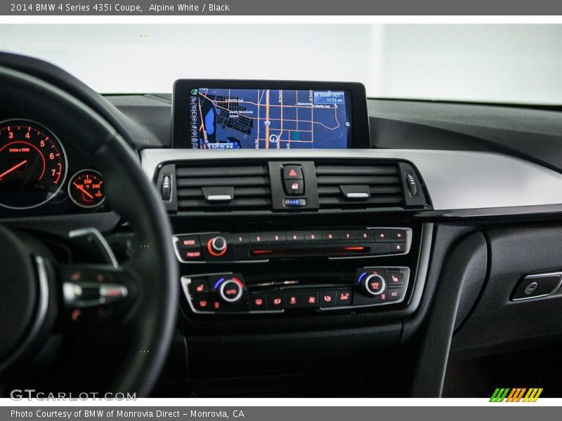 Alpine White / Black 2014 BMW 4 Series 435i Coupe