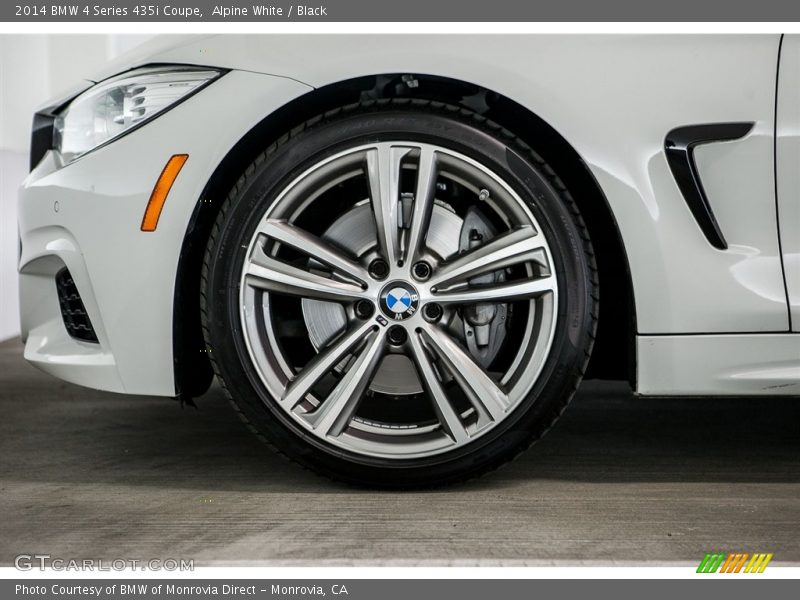 Alpine White / Black 2014 BMW 4 Series 435i Coupe