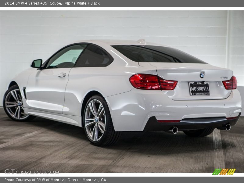 Alpine White / Black 2014 BMW 4 Series 435i Coupe
