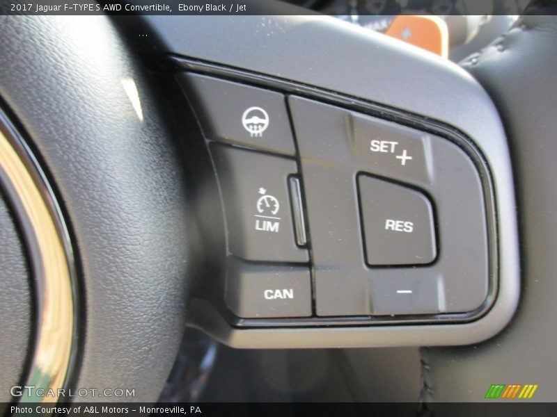 Ebony Black / Jet 2017 Jaguar F-TYPE S AWD Convertible