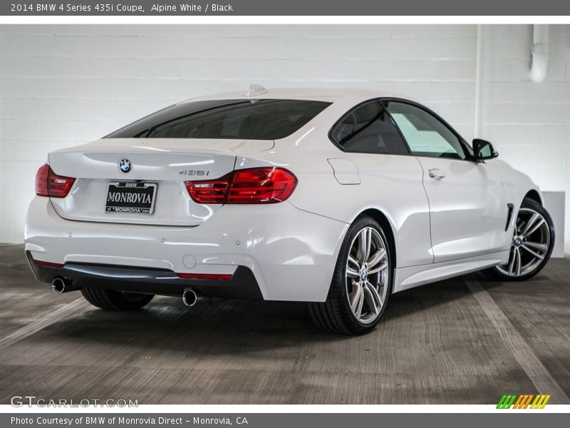 Alpine White / Black 2014 BMW 4 Series 435i Coupe