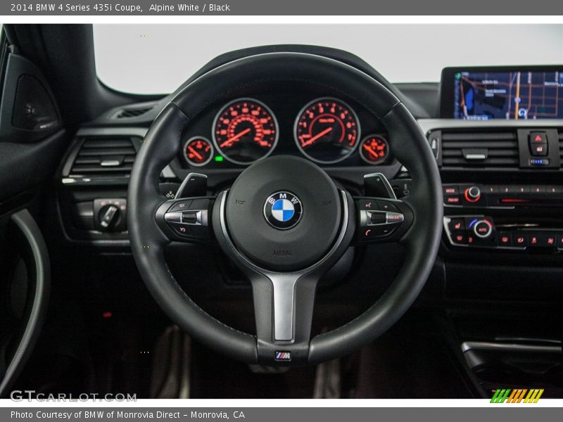 Alpine White / Black 2014 BMW 4 Series 435i Coupe