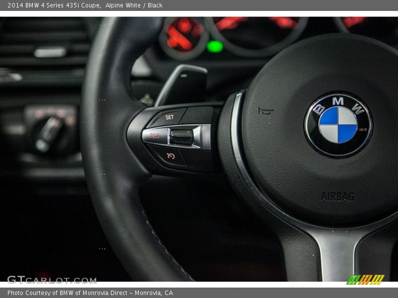 Alpine White / Black 2014 BMW 4 Series 435i Coupe