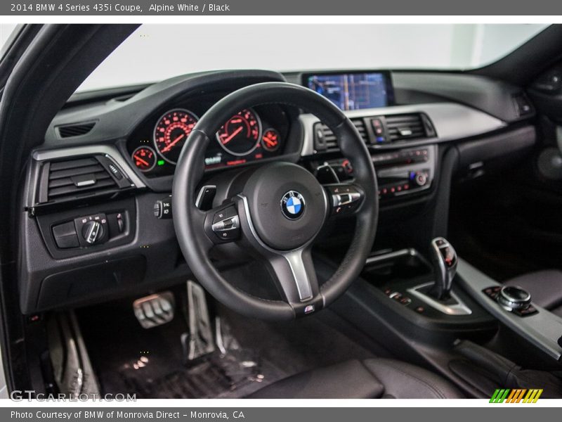 Alpine White / Black 2014 BMW 4 Series 435i Coupe