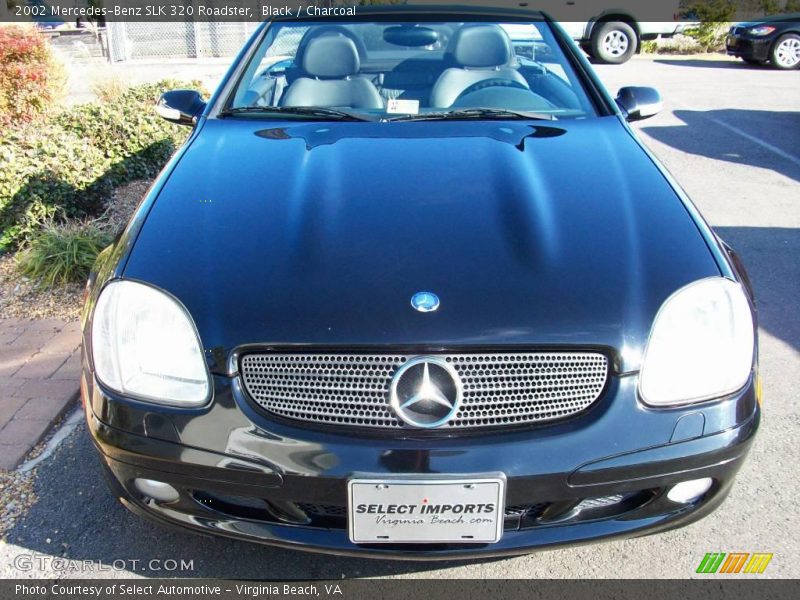 Black / Charcoal 2002 Mercedes-Benz SLK 320 Roadster