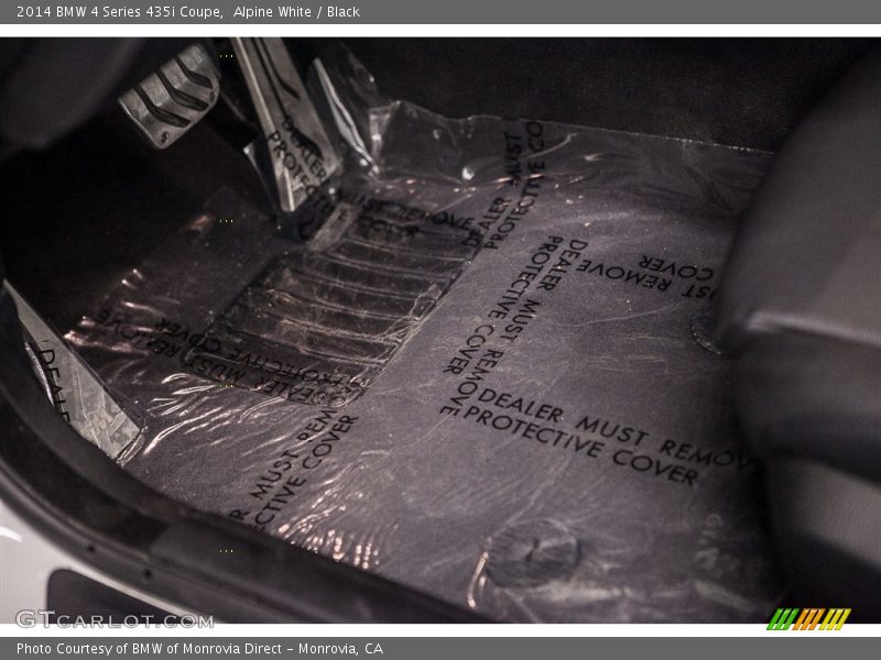 Alpine White / Black 2014 BMW 4 Series 435i Coupe