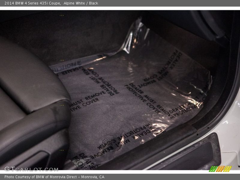 Alpine White / Black 2014 BMW 4 Series 435i Coupe