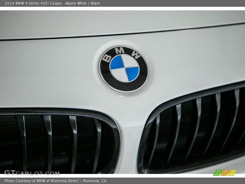 Alpine White / Black 2014 BMW 4 Series 435i Coupe