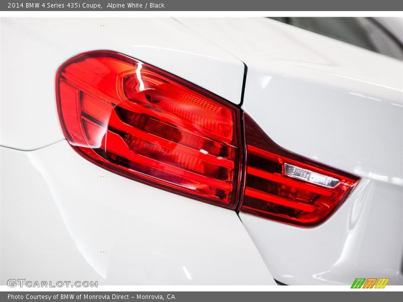 Alpine White / Black 2014 BMW 4 Series 435i Coupe