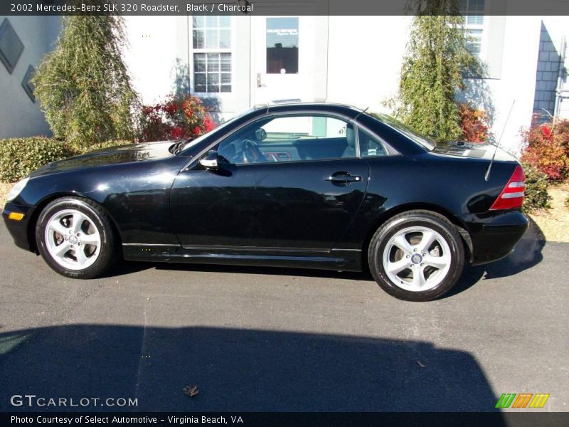 Black / Charcoal 2002 Mercedes-Benz SLK 320 Roadster