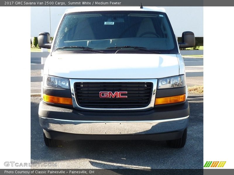 Summit White / Medium Pewter 2017 GMC Savana Van 2500 Cargo