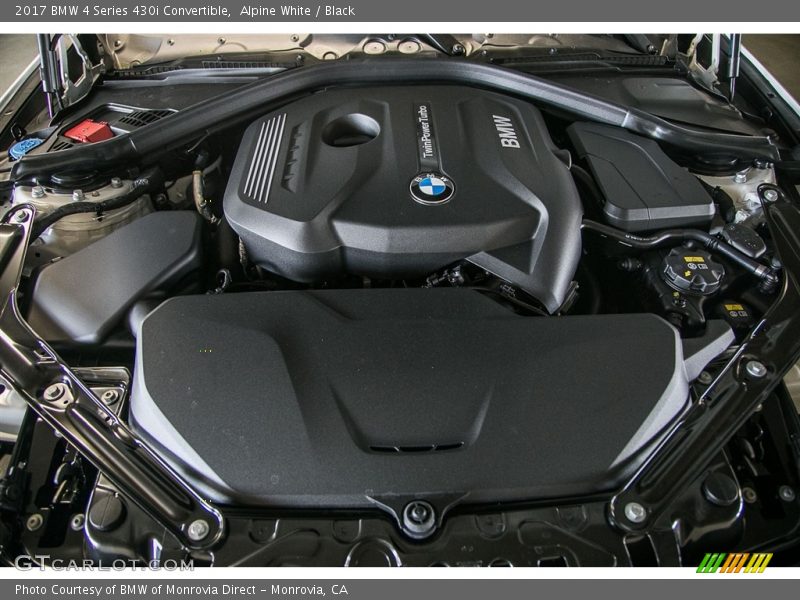  2017 4 Series 430i Convertible Engine - 2.0 Liter DI TwinPower Turbocharged DOHC 16-Valve VVT 4 Cylinder