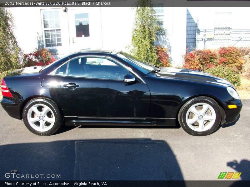 Black / Charcoal 2002 Mercedes-Benz SLK 320 Roadster