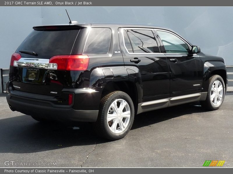 Onyx Black / Jet Black 2017 GMC Terrain SLE AWD