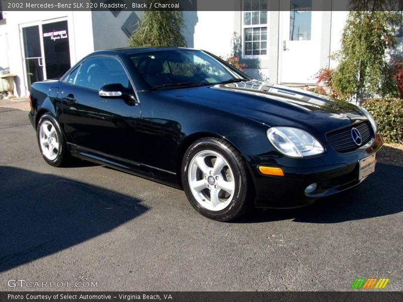 Black / Charcoal 2002 Mercedes-Benz SLK 320 Roadster
