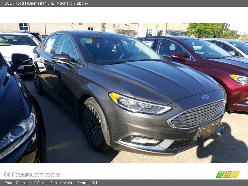 Magnetic / Ebony 2017 Ford Fusion Titanium