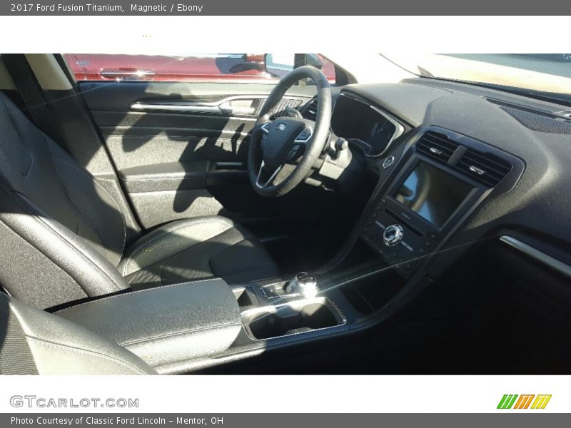 Magnetic / Ebony 2017 Ford Fusion Titanium