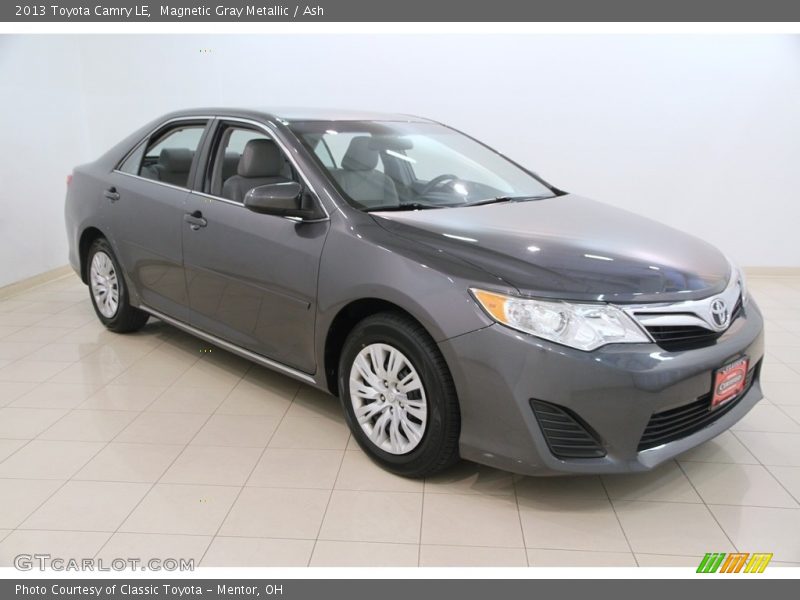 Magnetic Gray Metallic / Ash 2013 Toyota Camry LE