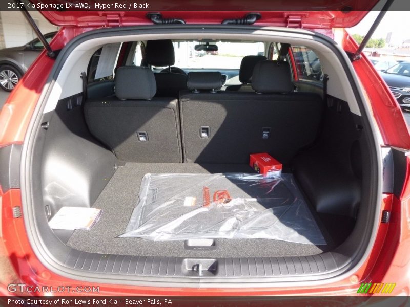 Hyper Red / Black 2017 Kia Sportage LX AWD
