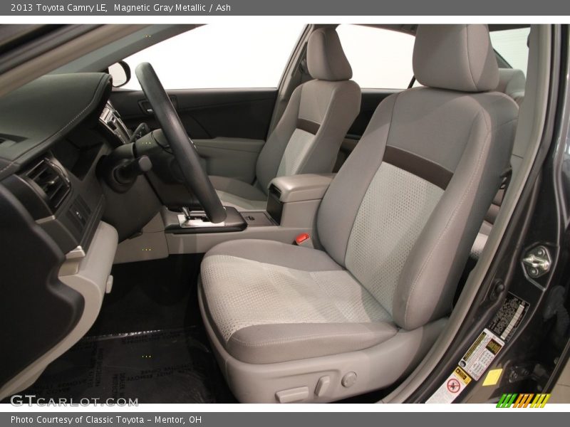 Magnetic Gray Metallic / Ash 2013 Toyota Camry LE