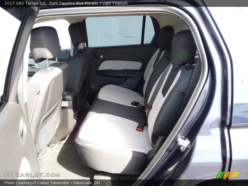 Dark Sapphire Blue Metallic / Light Titanium 2017 GMC Terrain SLE