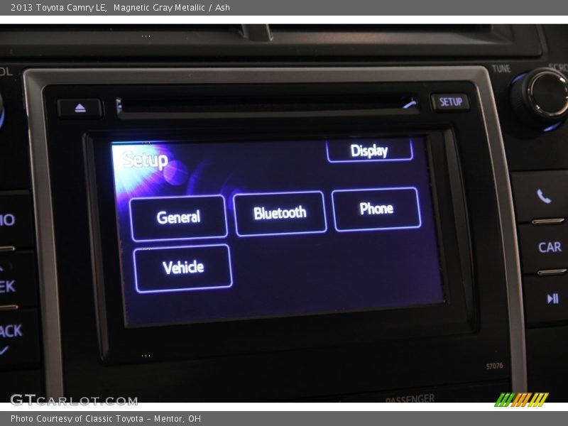 Magnetic Gray Metallic / Ash 2013 Toyota Camry LE
