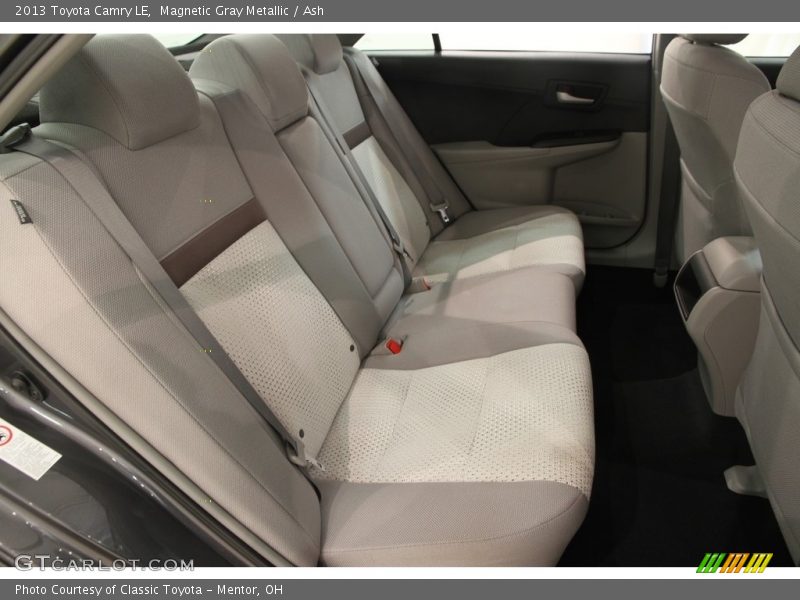 Magnetic Gray Metallic / Ash 2013 Toyota Camry LE