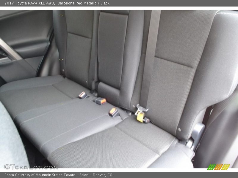 Rear Seat of 2017 RAV4 XLE AWD