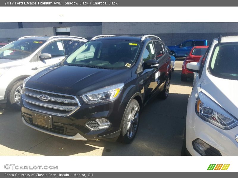 Shadow Black / Charcoal Black 2017 Ford Escape Titanium 4WD