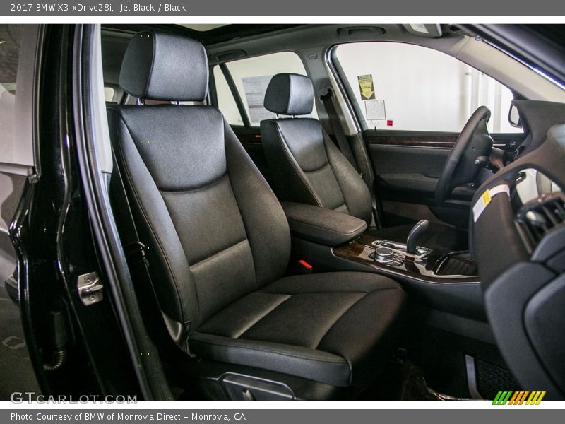 Jet Black / Black 2017 BMW X3 xDrive28i