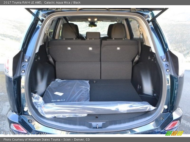 Galactic Aqua Mica / Black 2017 Toyota RAV4 LE AWD