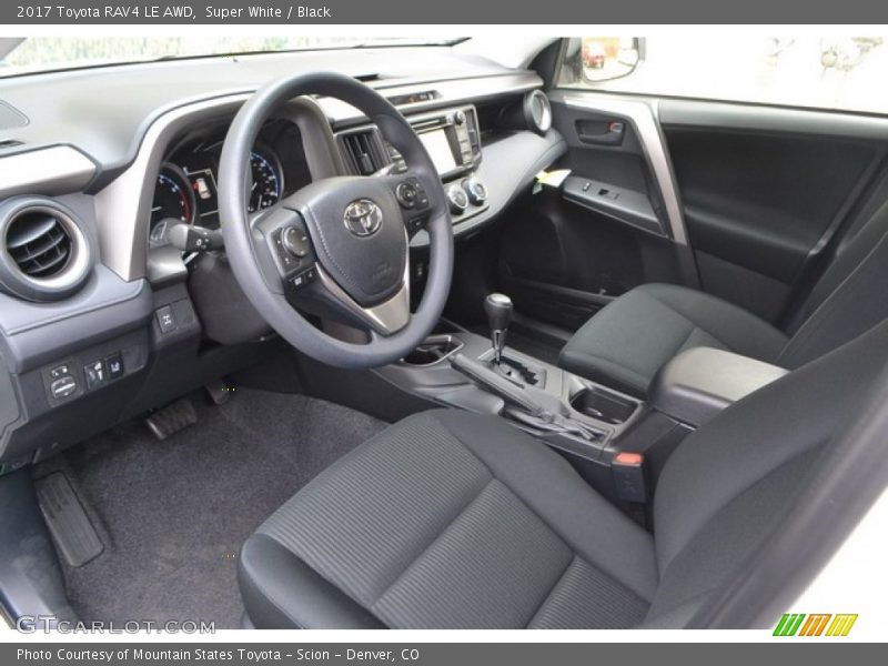  2017 RAV4 LE AWD Black Interior