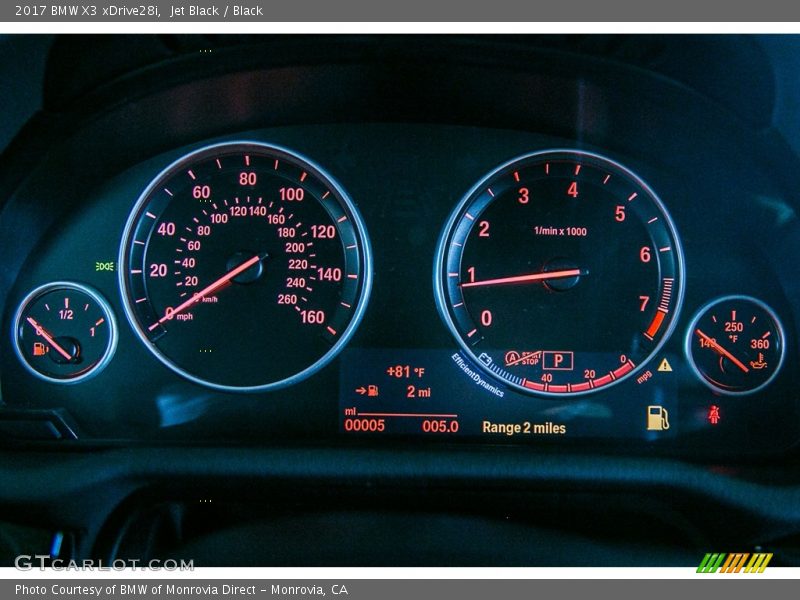 Jet Black / Black 2017 BMW X3 xDrive28i