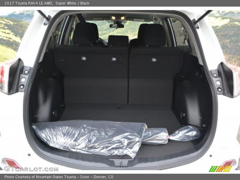  2017 RAV4 LE AWD Trunk