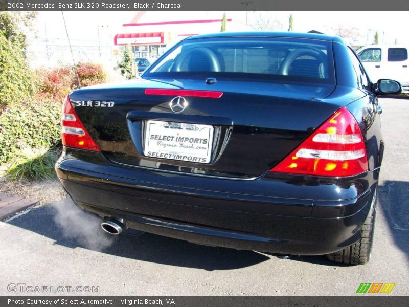 Black / Charcoal 2002 Mercedes-Benz SLK 320 Roadster