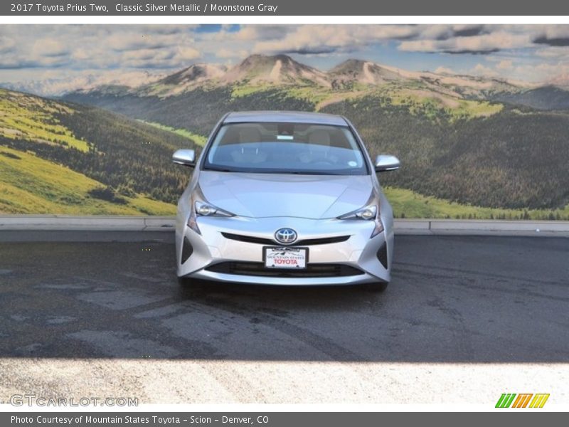 Classic Silver Metallic / Moonstone Gray 2017 Toyota Prius Two